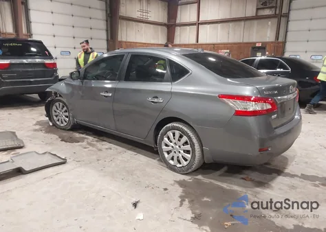 2015 Nissan Sentra Sv from USA, damaged, VIN 3N1AB7AP2FL684227